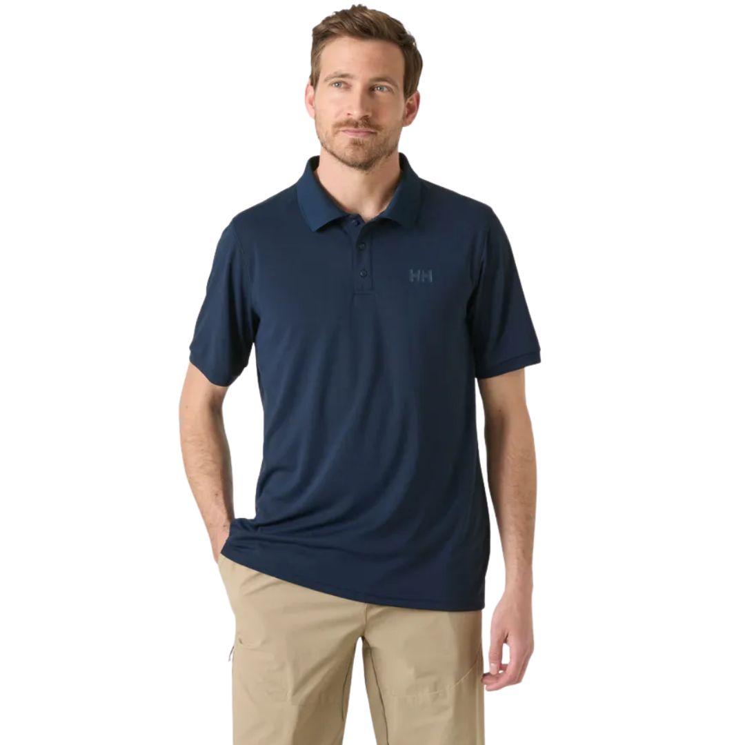 Helly Hansen Men's LIFA® Active Solen Short Sleeve Polo - Navy